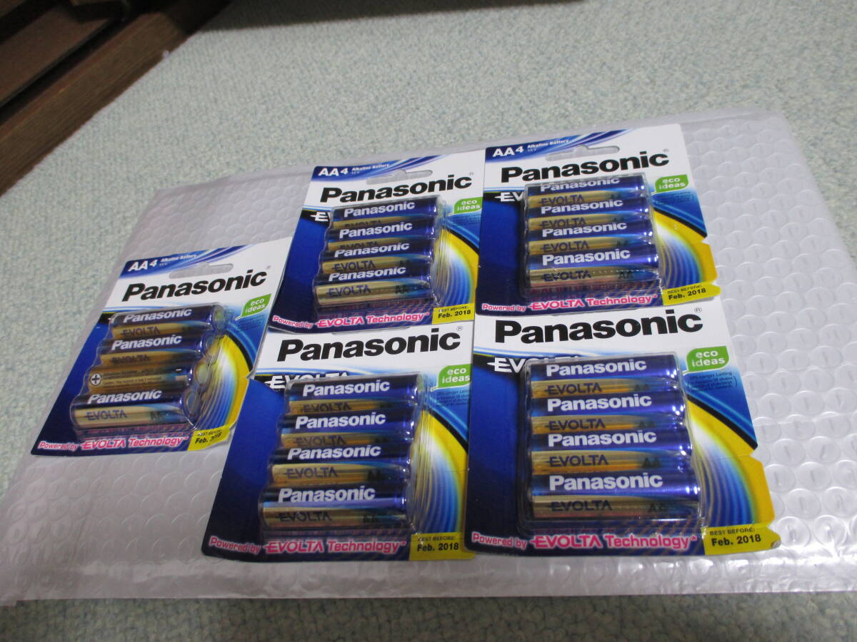 使用期限切れ☆Panasonic EVOLTA 単3 20本拍卖