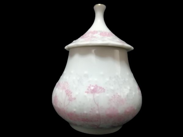 未使用相当品◆自宅保管 リモージュ ジョルジュボワイエ リビエラローズ シュガーポット GEORGES BOYER拍卖