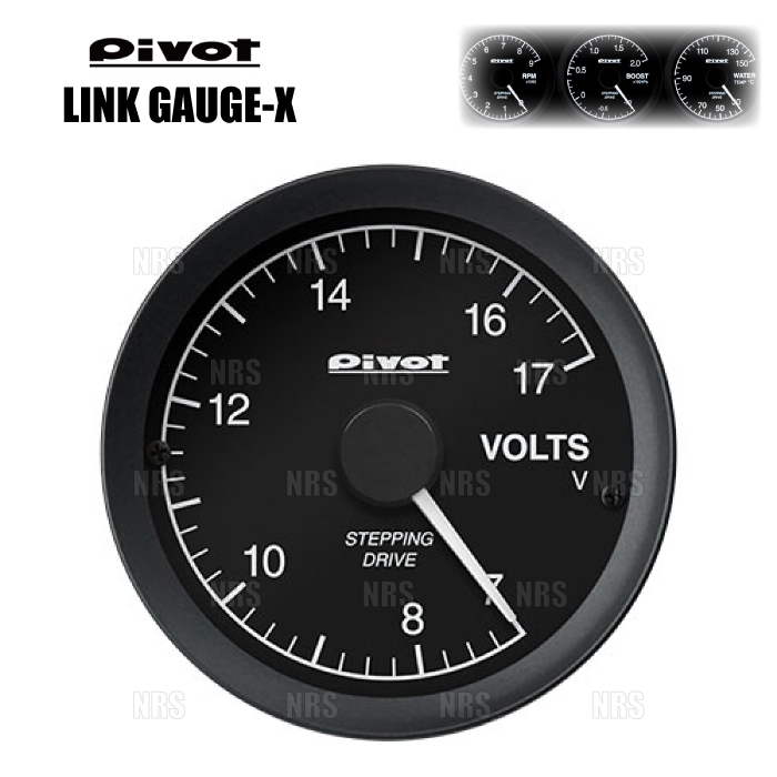 PIVOT ピボット リンクゲージX (電圧計) Mira (ミラ/カスタム) L275S/L285S/L275V/L285V KF H18/12~ (LOV拍卖