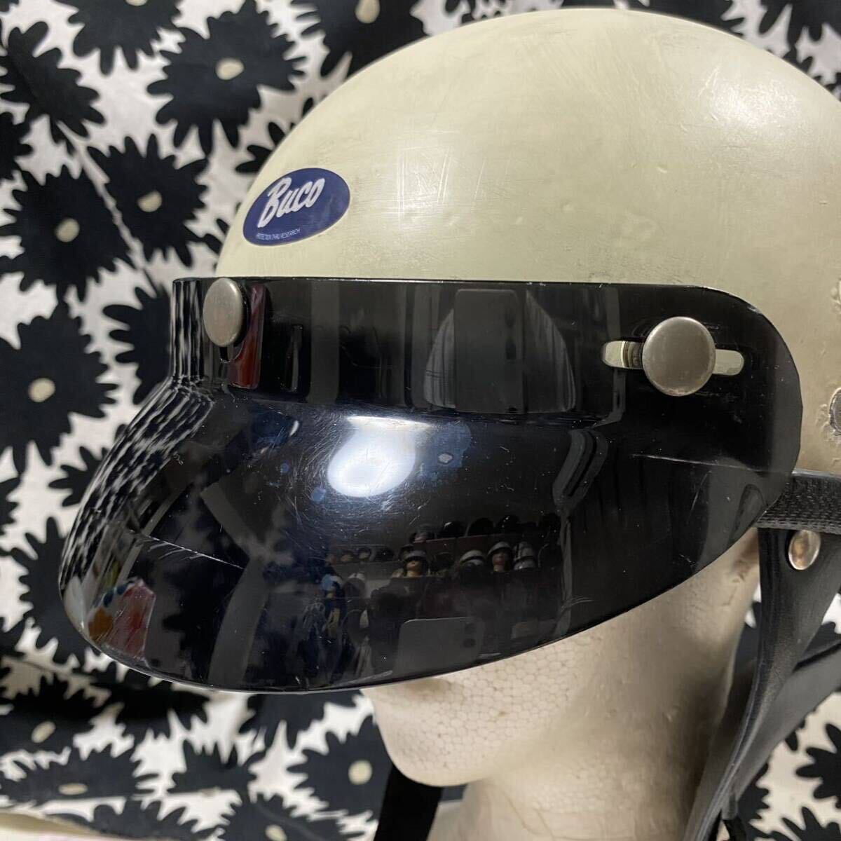 ビンテージ ヘルメット 60’s 70’s バブルバイザー スモーククリア BELL BUCO Mchal FURY アーサーフルマーなどに拍卖