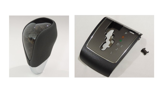 トヨタ純正 200系 ハイエース 4型 ダークプライム用 黒木目マホガニー調シフトノブ&4AT車用シフトパネル&シフトレバーキャップ3点セット拍卖