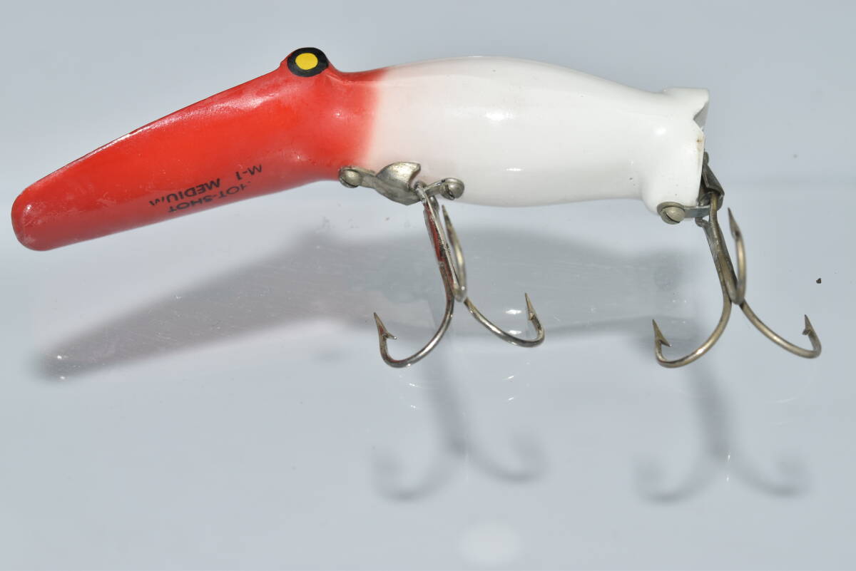 HOT SHOT EDDY POPP & CO, RED HEAD MI06 VINTAGE LURE (11855-98C) ヴィンテージ ルアー 歴史的に残したい蒐集家向けルアー 拍卖