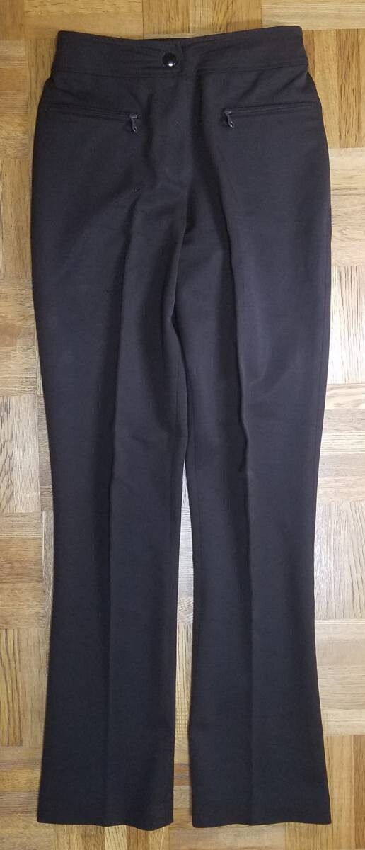 訳あり特価品 GENNY ジェニー レディース スラックス Lサイズ イタリア製 ブラウン ジバンシィ 高級ハイブランド GENNY スラックス拍卖