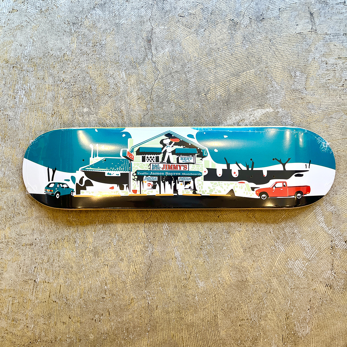 新品 TRAFFIC SAYRES LITTLE JIMMY'S SKATEBOARDS DECK 8.0inc トラフィック セイヤーズ リトル ジミーズ スケートボード デッキ 板拍卖