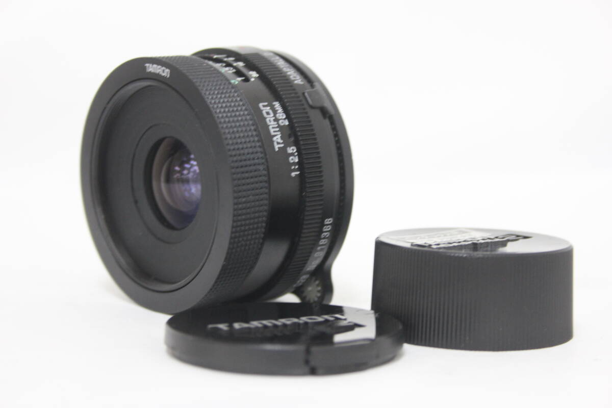 【返品保証】 タムロン Tamron 28mm F2.5 前後キャップ付き ペンタックスマウント レンズ v6603拍卖