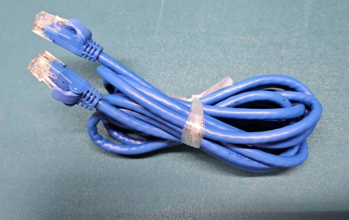 中古品☆ ELECOM/エレコム 爪折れ防止LANケーブル カテゴリ6A 約2m LAN⑥拍卖