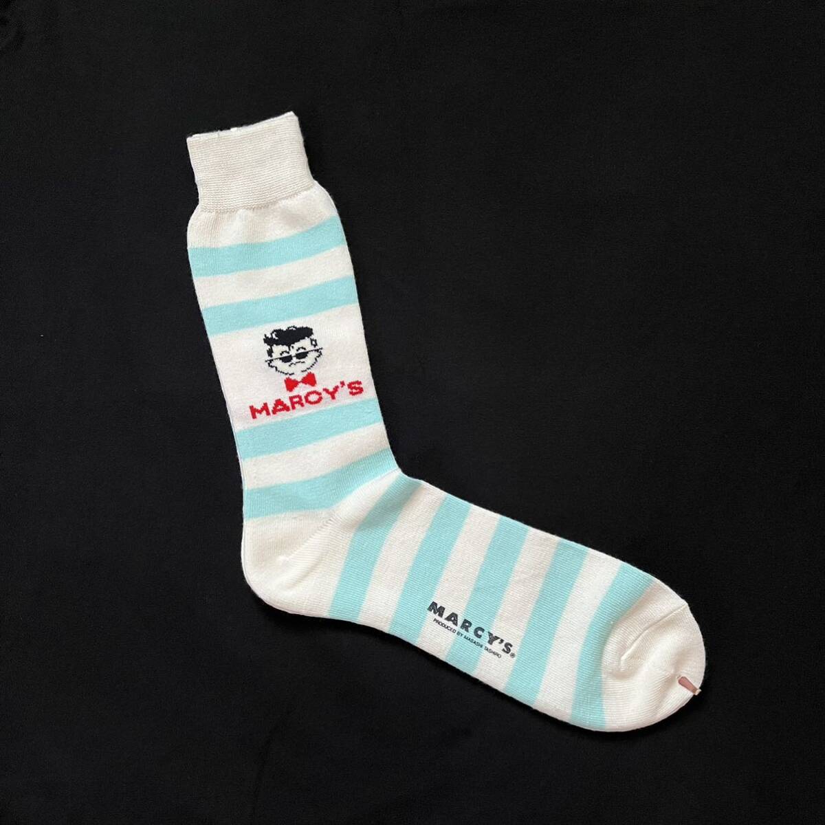 送料込◆昭和レトロ◆マーシーズ◆靴下◆田代まさし◆ソックス◆未使用◆メンズ◆拍卖