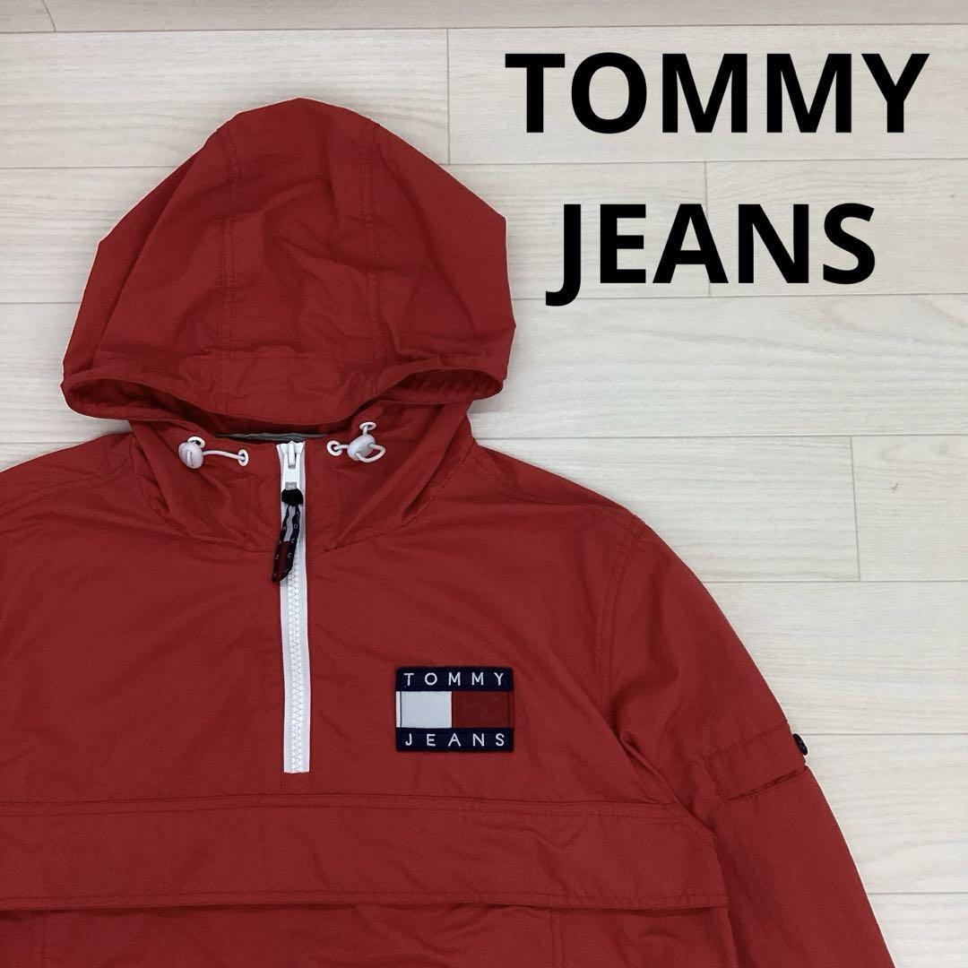 TOMMY JEANS トミー ジーンズ ハーフジップナイロンジャケット W22482拍卖