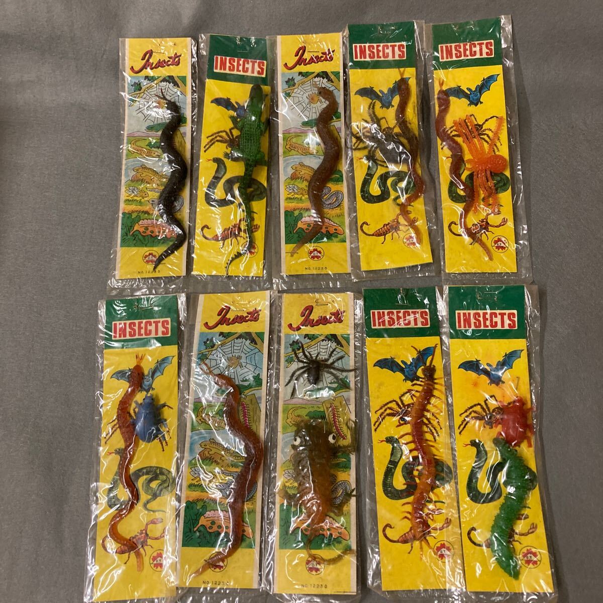 昭和レトロ ゲテモノ 10袋 1970年代 当時物 駄菓子屋 珍品拍卖