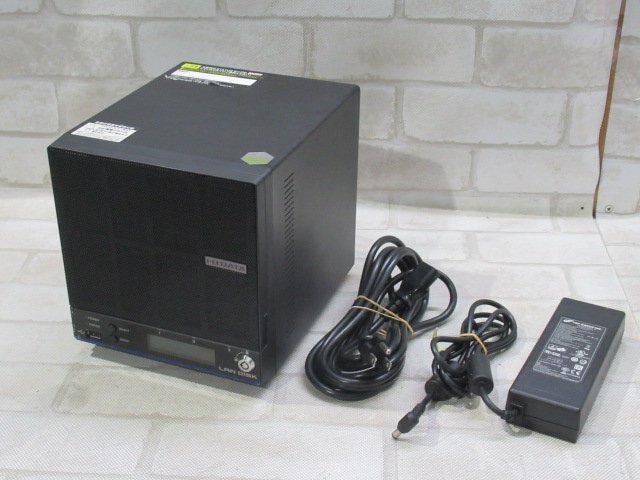 08403 Ω 新DK 0782m 保証有 IO DATA【 HDL2-H4 】HDL2-Hシリーズ 2ドライブビジネス NAS HDD:2TB×2 動作/初期化済 AC付 鍵無拍卖