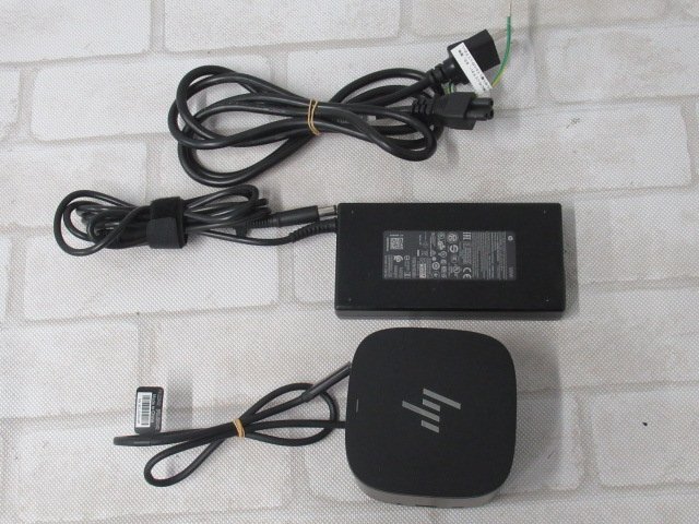 Ω 新O 0244m 保証有 HP【 Thunderbolt Dock 120W G2 】HSN-IX01 ドッキングステーション AC付 動作確認済拍卖