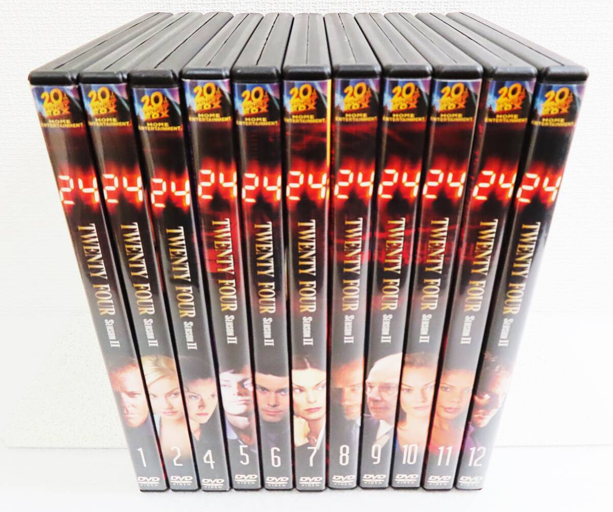 【セルDVD】『24 TWENTY FOUR シーズン2/1~12巻セット(3欠)』セカンドシーズン/キーファー・サザーランド/日本語吹替◆送料185~拍卖