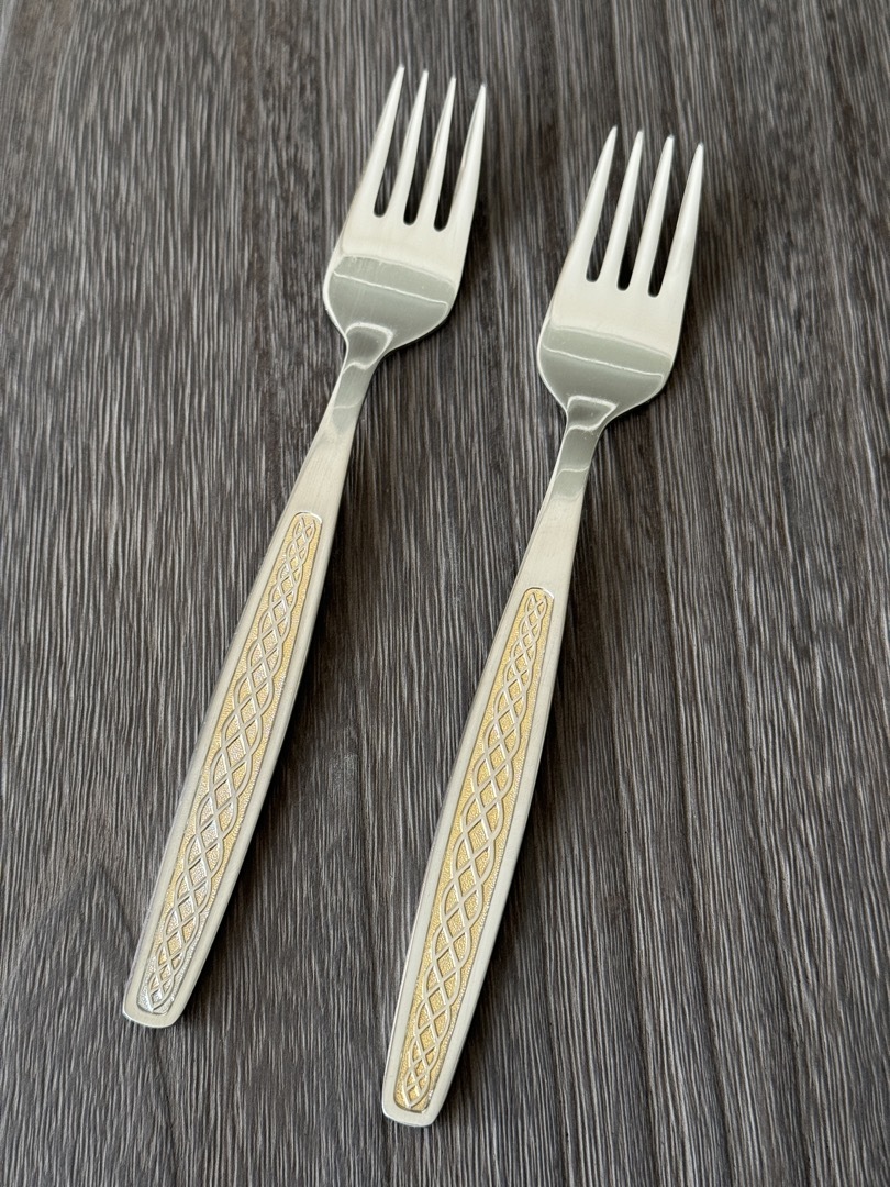 nils johan ヴィンテージ ディナー フォーク 2本 19cm 北欧 カトラリー ニルス ヨハン拍卖