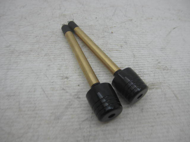 カワサキ Z900RS ZR900C インナーウエイト付きバーエンド 曲り無し ブラック メーカー不明 FX?拍卖