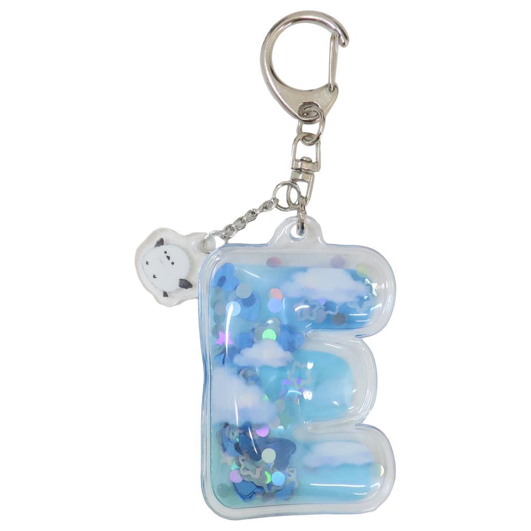 キーリング イニシャルエアーキーホルダー E クーリア プレゼント 推し活 かわいい グッズ拍卖