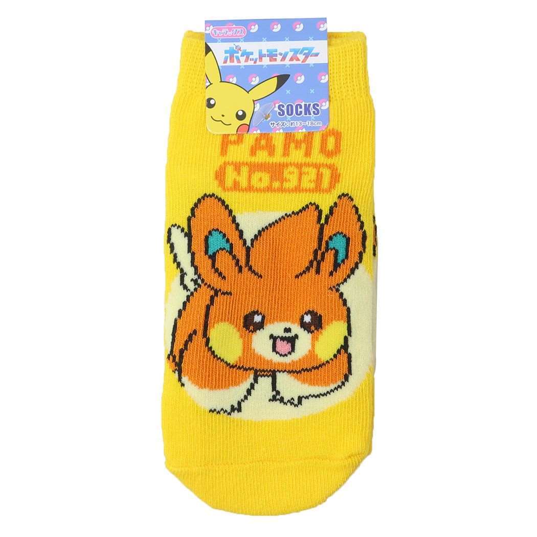 ポケットモンスター キッズソックス ポケモン 子供用靴下 キャラクター パモ ロゴ拍卖