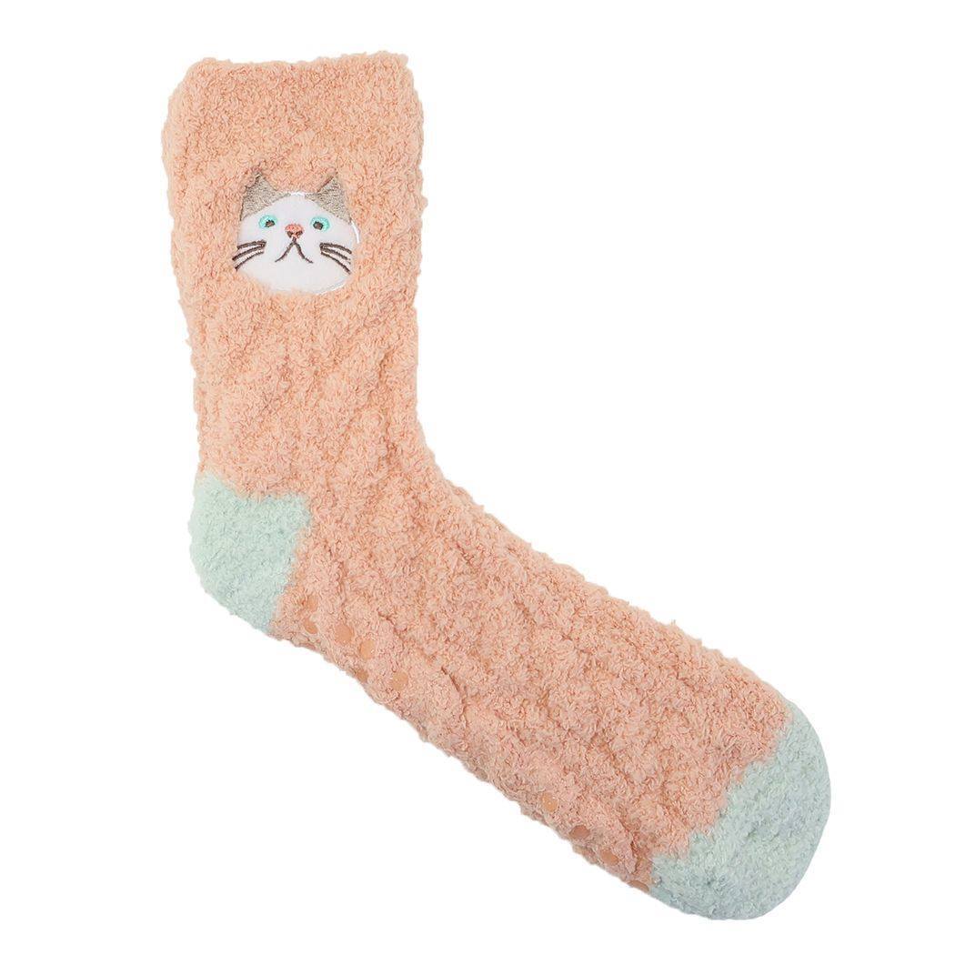 ルームソックス フェイスターチャン 靴下レディース ウォーマー雑貨 フレンズヒル拍卖