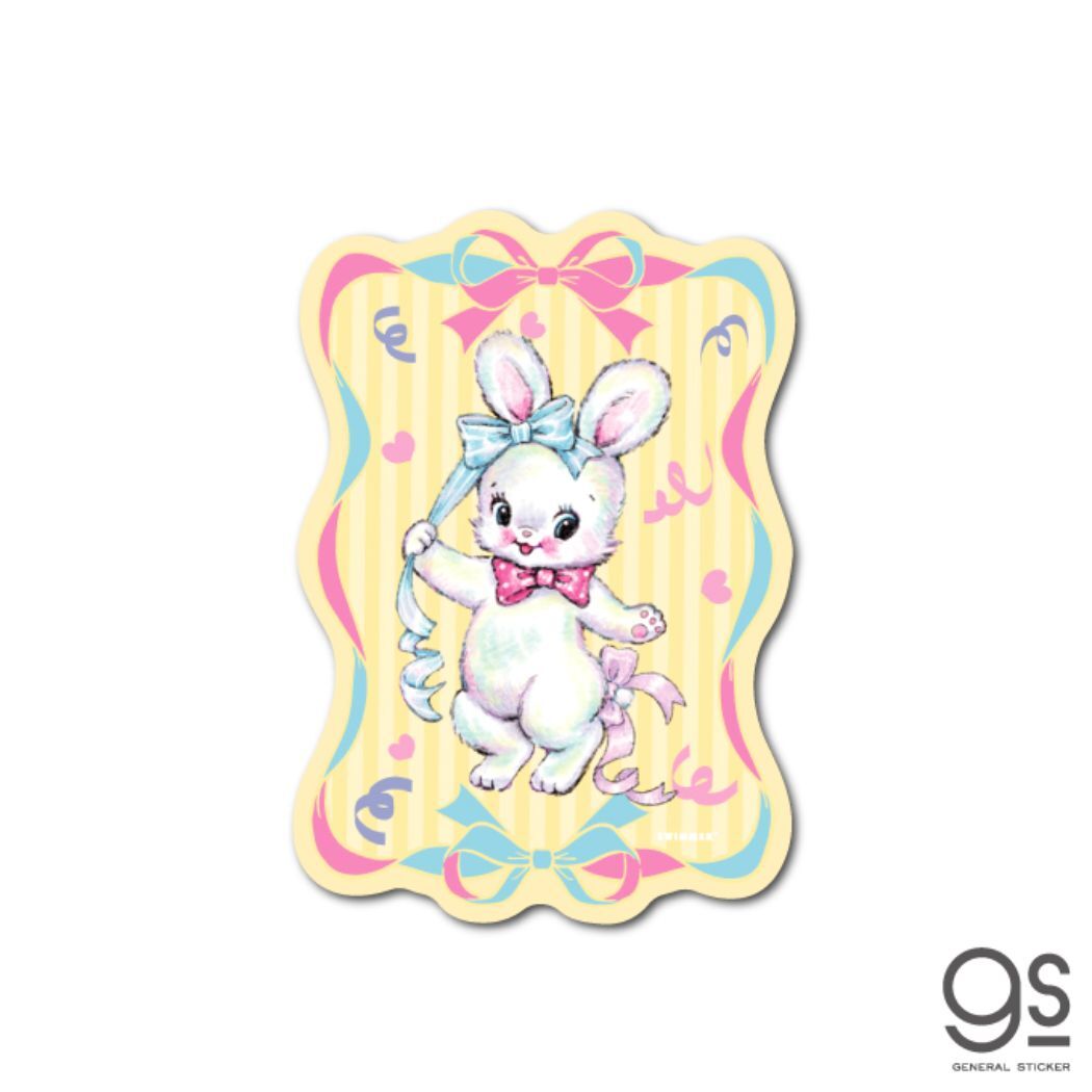 ダイカットビニールミニステッカー スイマー ダイカットシール SWIMMER ゼネラルステッカー リボンバニー拍卖