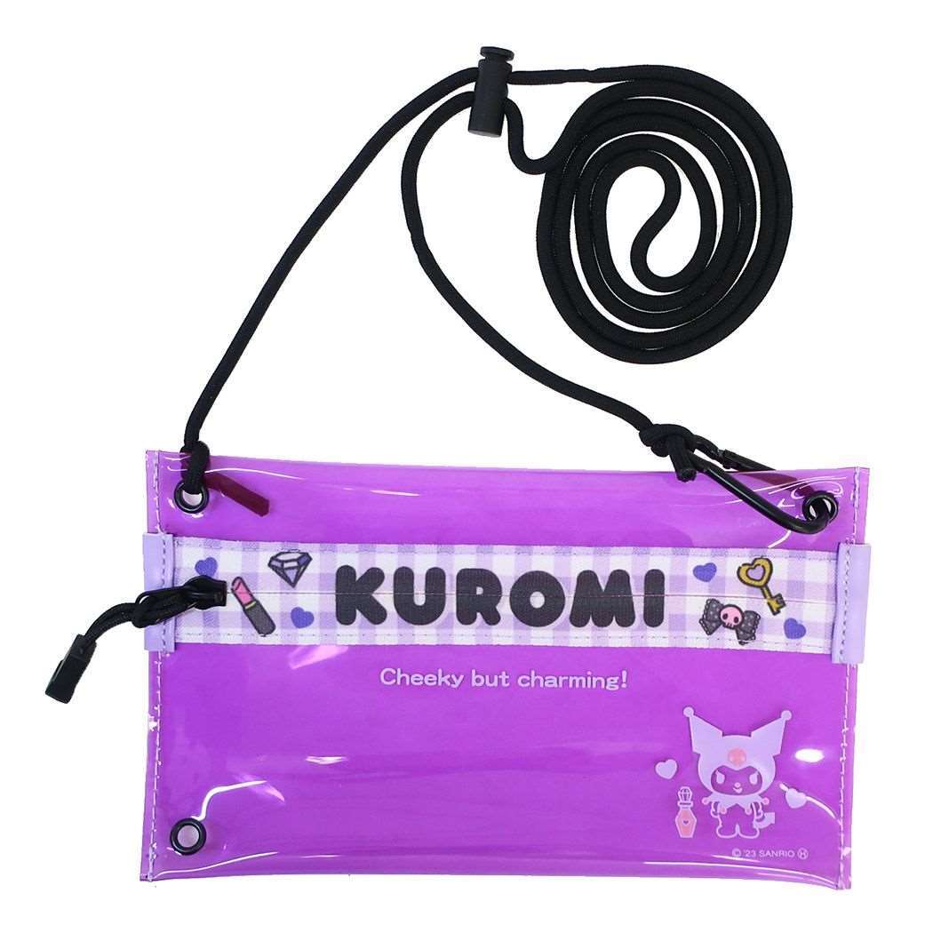 クロミ サンリオ キャラクター ミニショルダーバッグ 2wayクリアショルダー拍卖