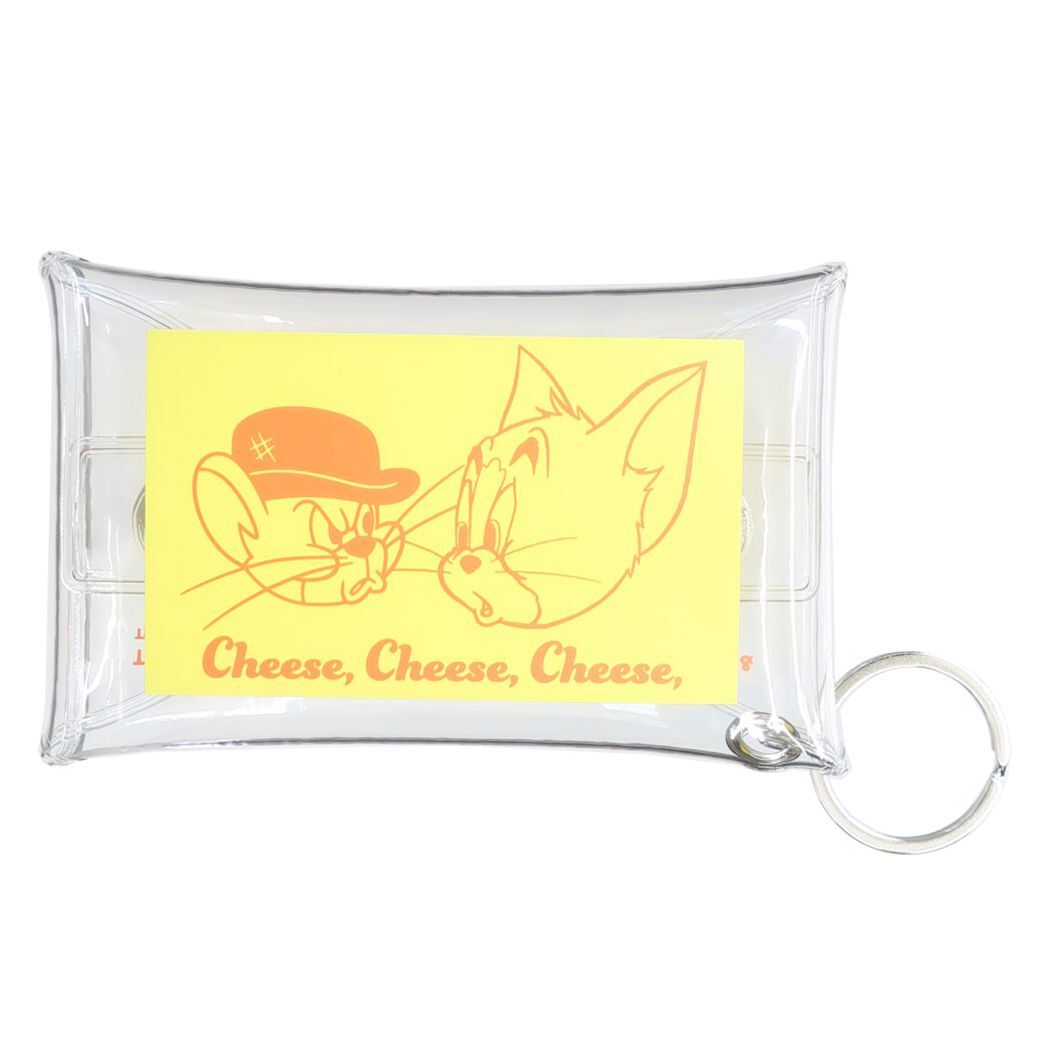 トムとジェリー ワーナーブラザース キャラクター ミニポーチ クリアポーチ マッスルとトム プレゼント 男の子 女の子 ギフト バ拍卖