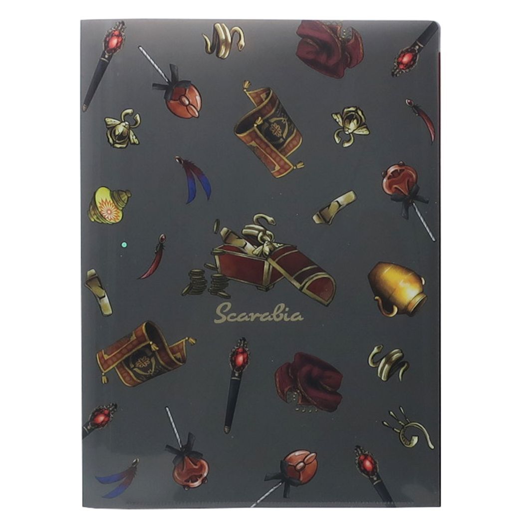 ツイステッドワンダーランド グッズ A4 クリアファイル Wポケット キャラクター スカラビア ポケットファイル ディズニー プレ拍卖