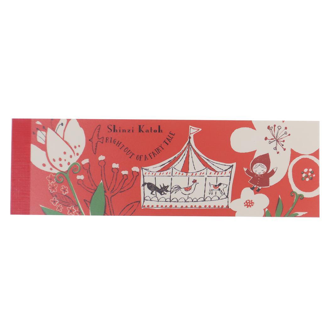 メモ帳 一筆メモ 赤ずきん メリーゴーランド 木野瀬印刷 文具 かわいい グッズ拍卖