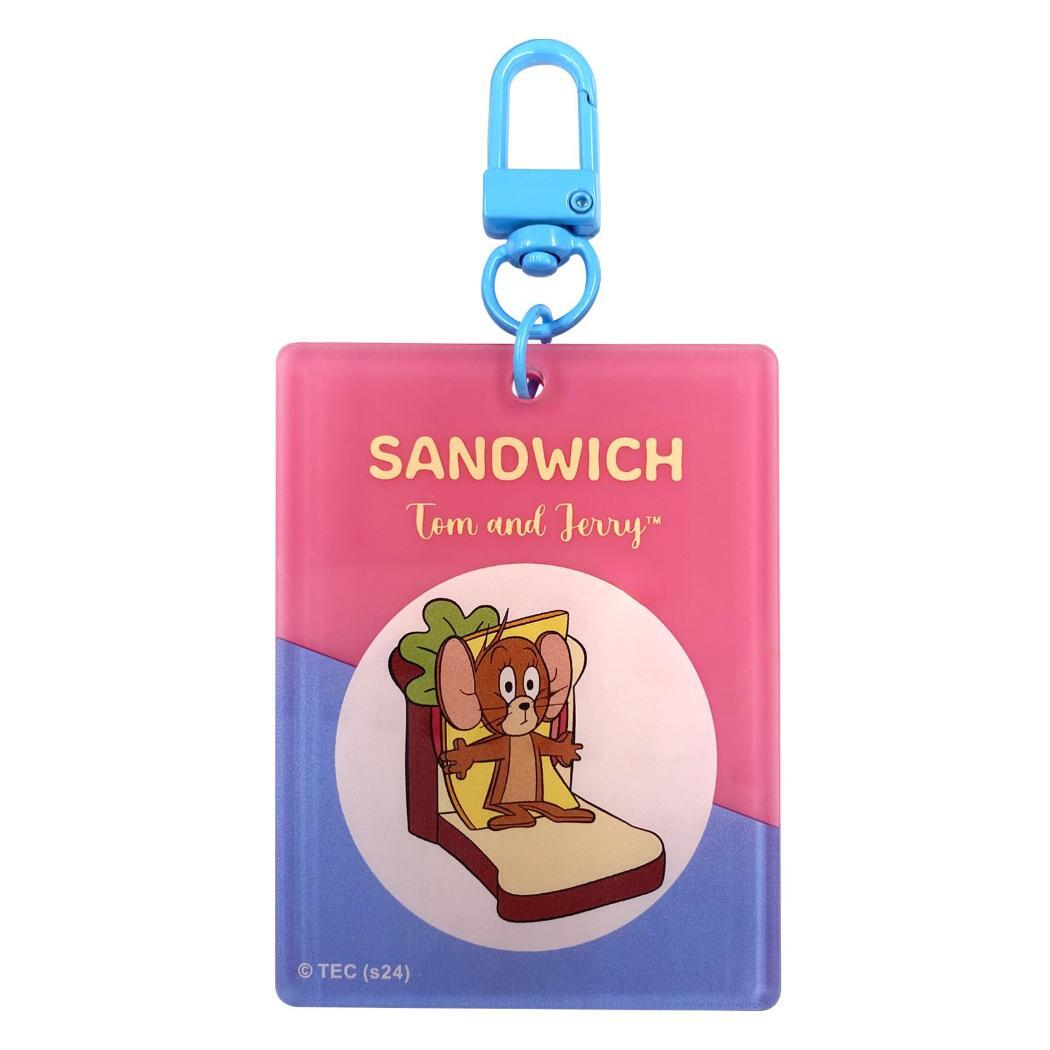 トムとジェリー キーリング バイカラーキーホルダー EAT,EAT,EAT B ワーナーブラザース インロック コレクション雑貨拍卖