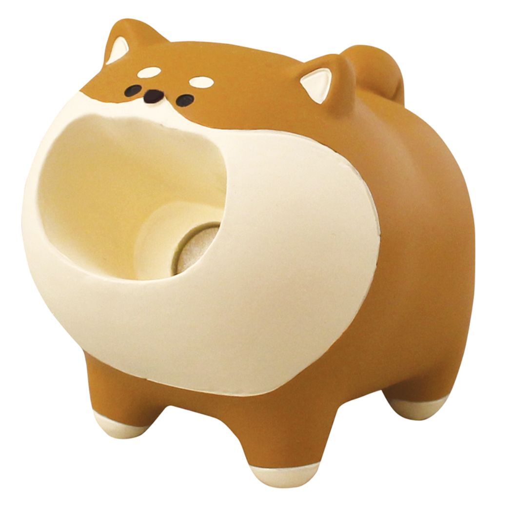 卓上収納 はらぺこあにまる クリップホルダー しばいぬ harapeko animal デコレ プレゼント 男の子 女の子 ギフト拍卖