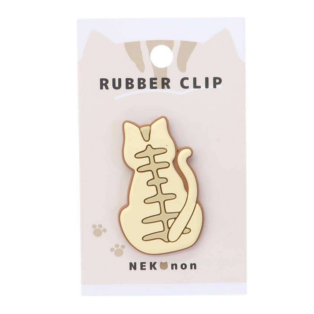 クリップ NEKOnon ラバークリップ 茶トラ ねこ カミオジャパン拍卖