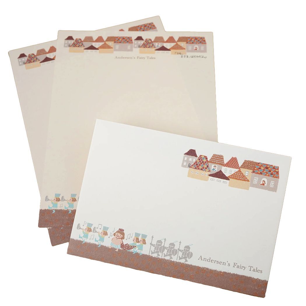 手紙セット レターセット アンデルセン童話 はだかの王さま 木野瀬印刷拍卖