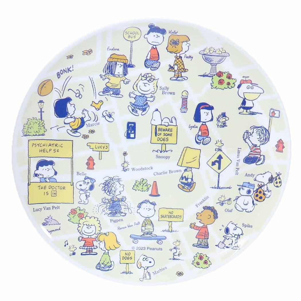 スヌーピー 中皿 メラミンプレート メラミンシリーズ2 GR ピーナッツ拍卖