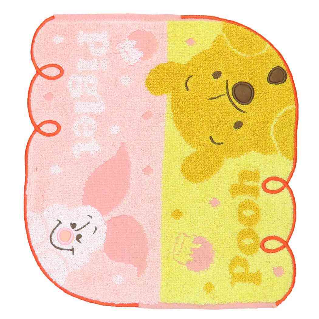 くまのプーさん ミニタオル ジャガードハンカチタオル ひょっこりハニー ディズニー 丸眞拍卖