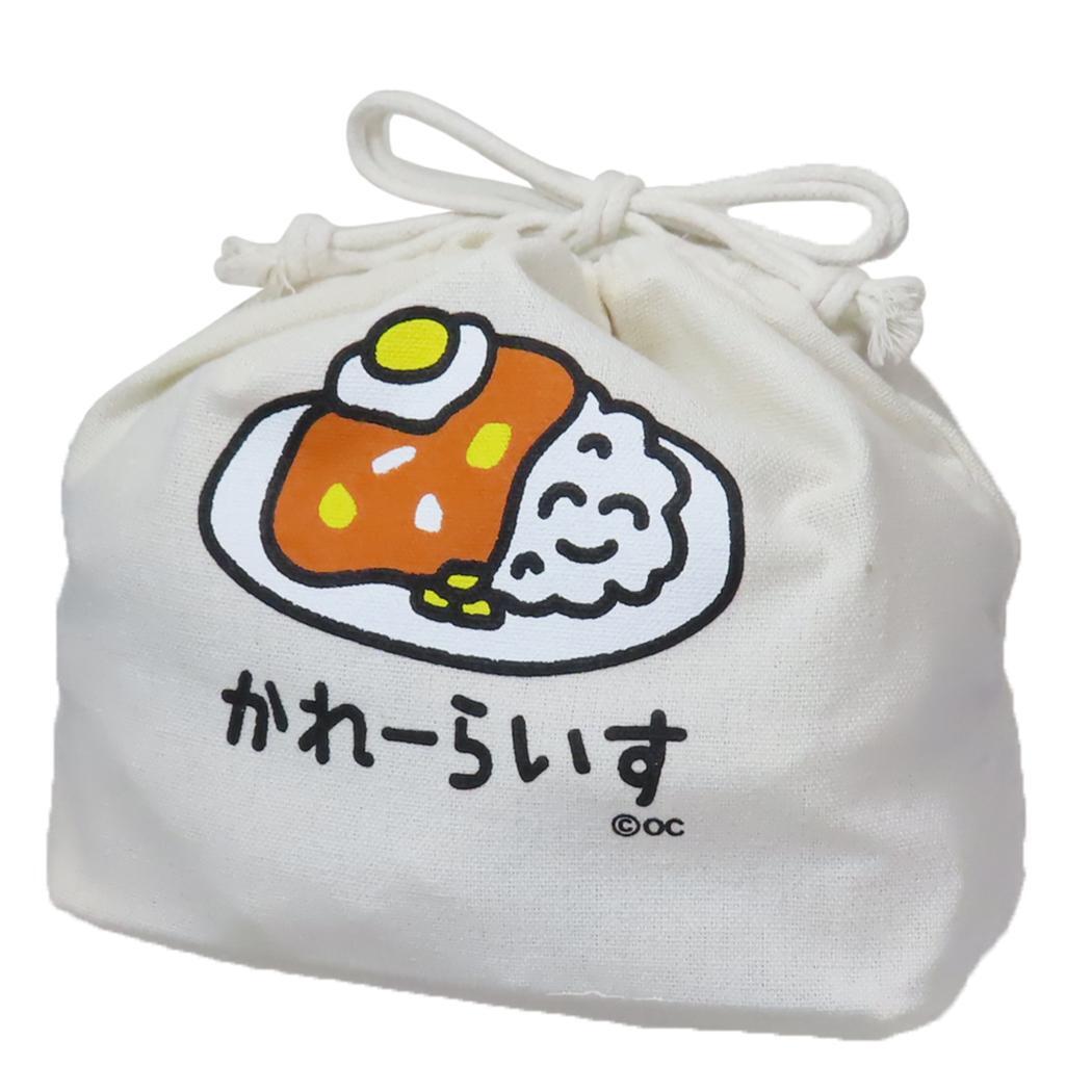 おえかきさん グッズ 巾着袋 おもしろ雑貨 マチ付ききんちゃくポーチ拍卖