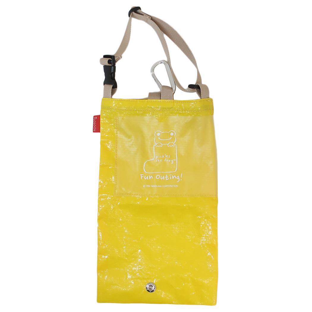 かえるのピクルス IP.CASA.オリ.pickles-A 折り畳み傘ホルダー 折りたたみ傘ケース YELLOW キャラクター拍卖