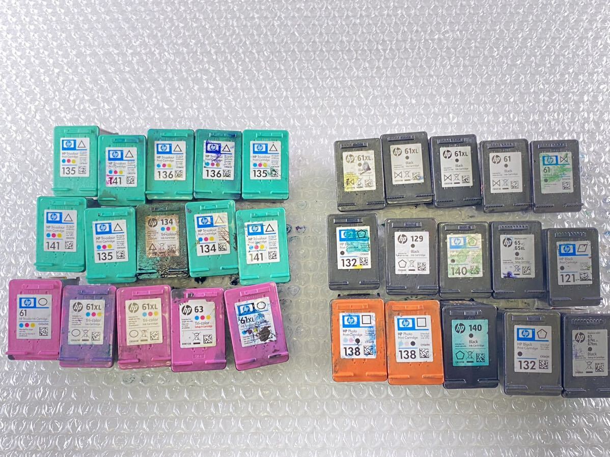 ★まとめ売り HP 使用済み インクカートリッジ 純正 一体型 空インクカードリッジ 計30個 リサイクル 中古品 現状品 管理TO839拍卖