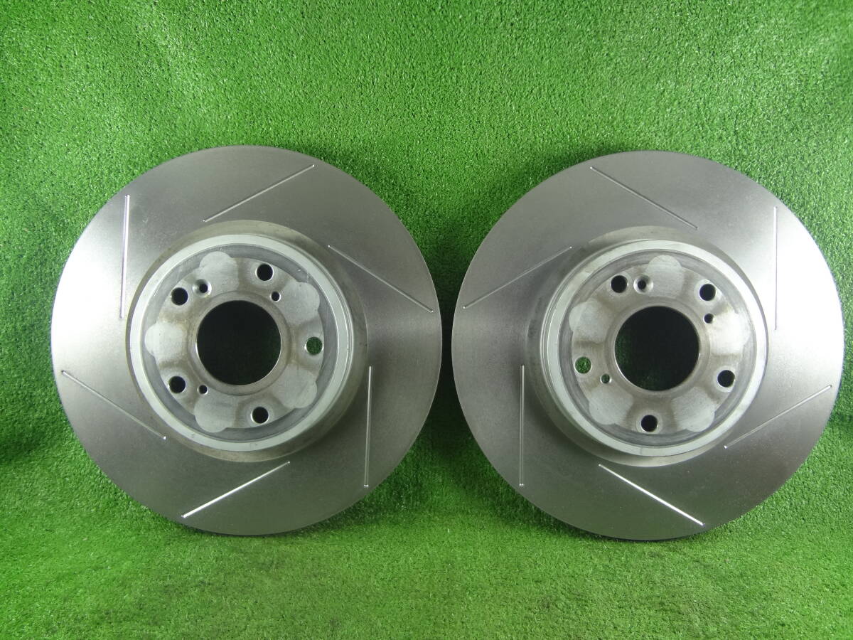 ホンダ シビック FL1 フロント ブレーキローター 研磨 6本スリット入り 左右セット 【中古】【新品】拍卖