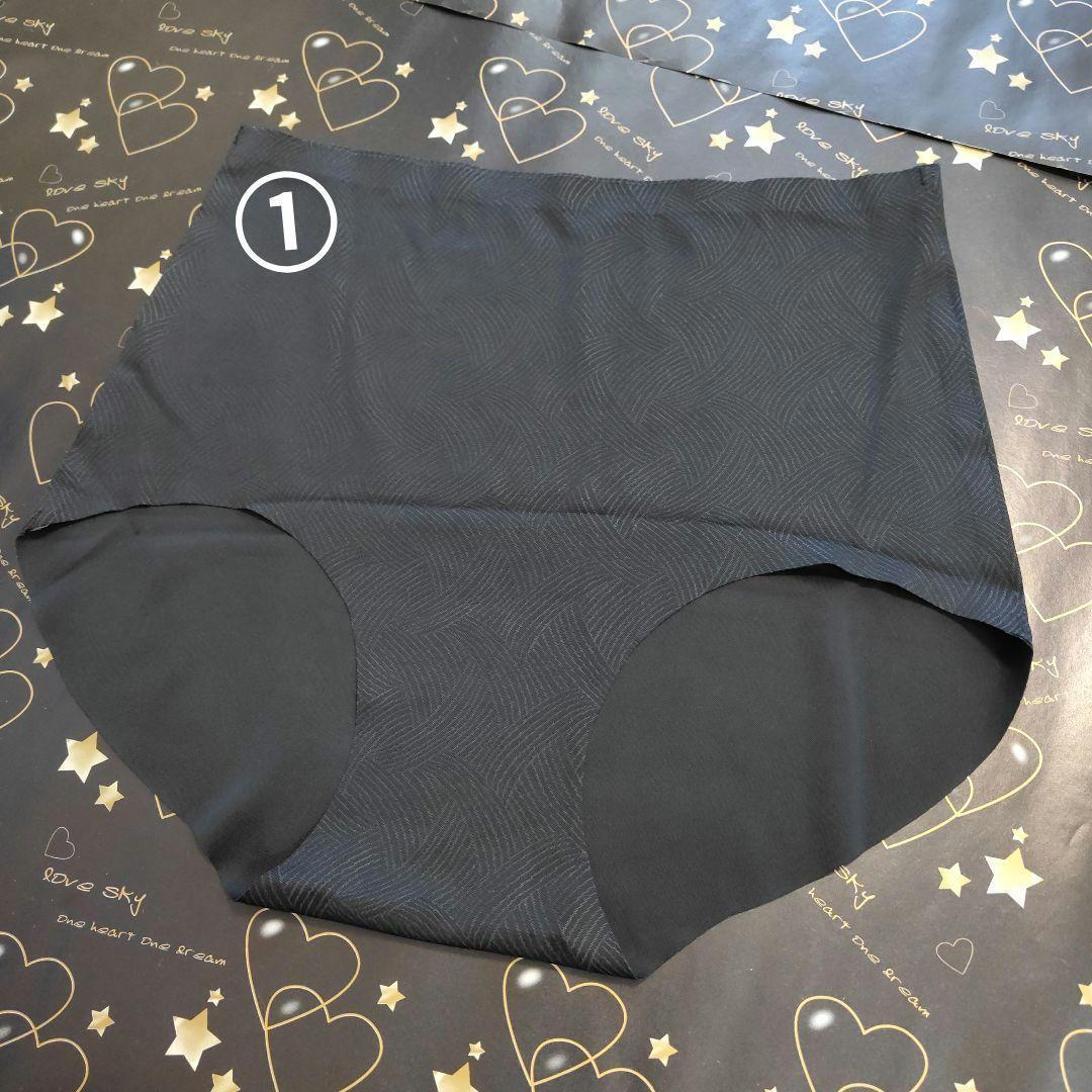 黒 白 ショーツ6枚セット サイズL~LLくらい 新品未使用 ヘアゴム1個付き拍卖