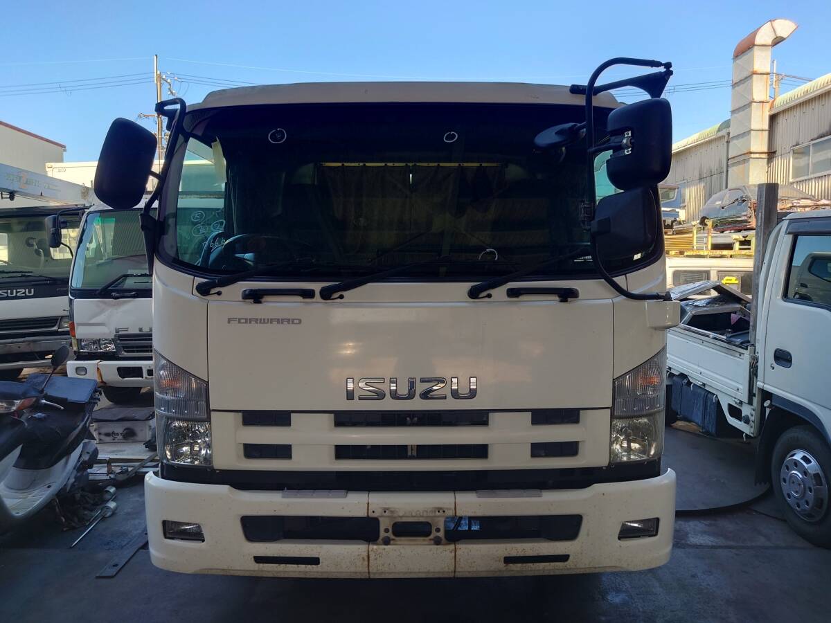 いすゞ フォワード ワイド 幅広 ベッドレス キャビン 平成26年1月 TKG-FRR90T2 4HK1 6MT 3ペダル トラック 4t 2024092104 7057660 ②拍卖