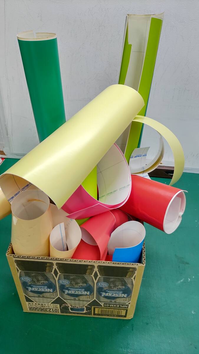 B半端もの使いさしカッテングシート 箱1ぱいにして送ります拍卖