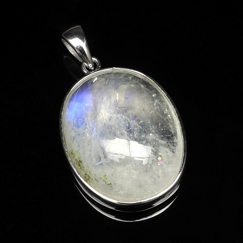 レインボームーンストーン ペンダントトップ No.33【1点もの】 / 60-27 RM-PT33拍卖