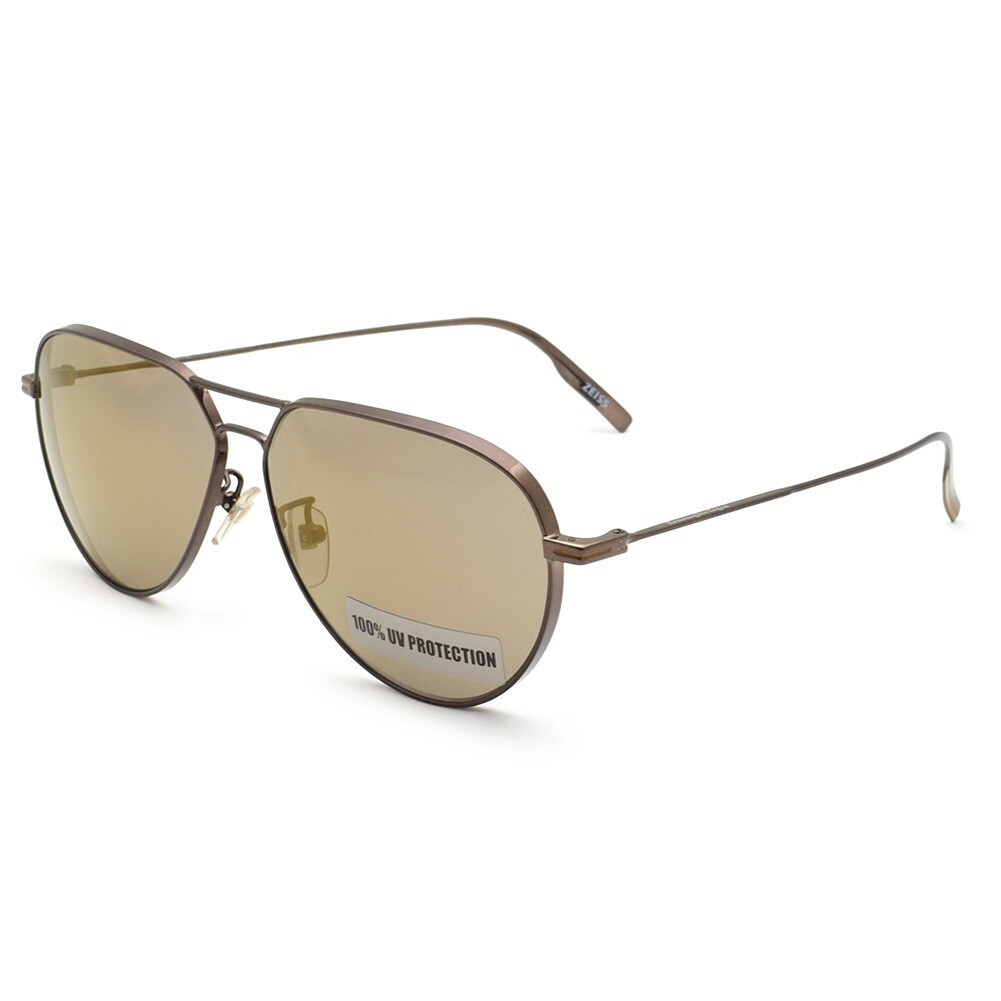 ZEGNA ゼニア EZ0129-F/S 36Q 61 Ermenegildo Zegna エルメネジルド・ゼニア サングラス ノーズパッド UVカット メンズ レディース 拍卖