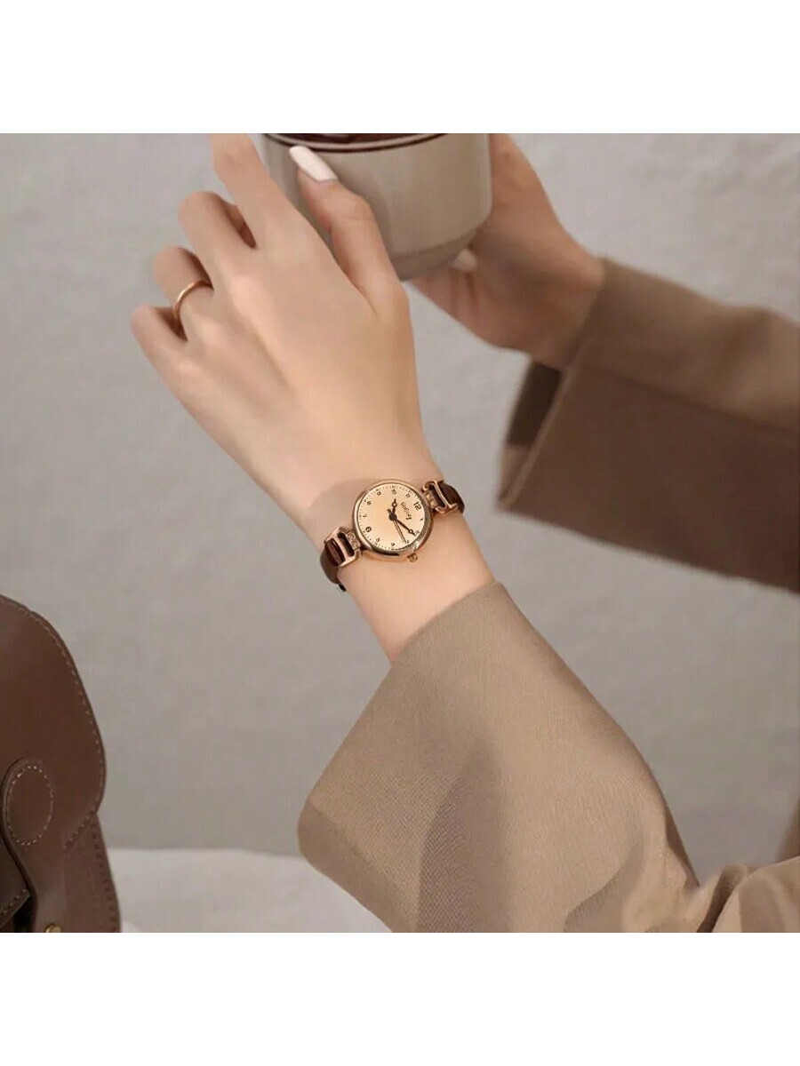 腕時計 レディース クォーツ 新作 レトロ風 英国風 ニッチ エレガント ファッション 高級 クォーツ腕時計 学生への贈り物 学校拍卖