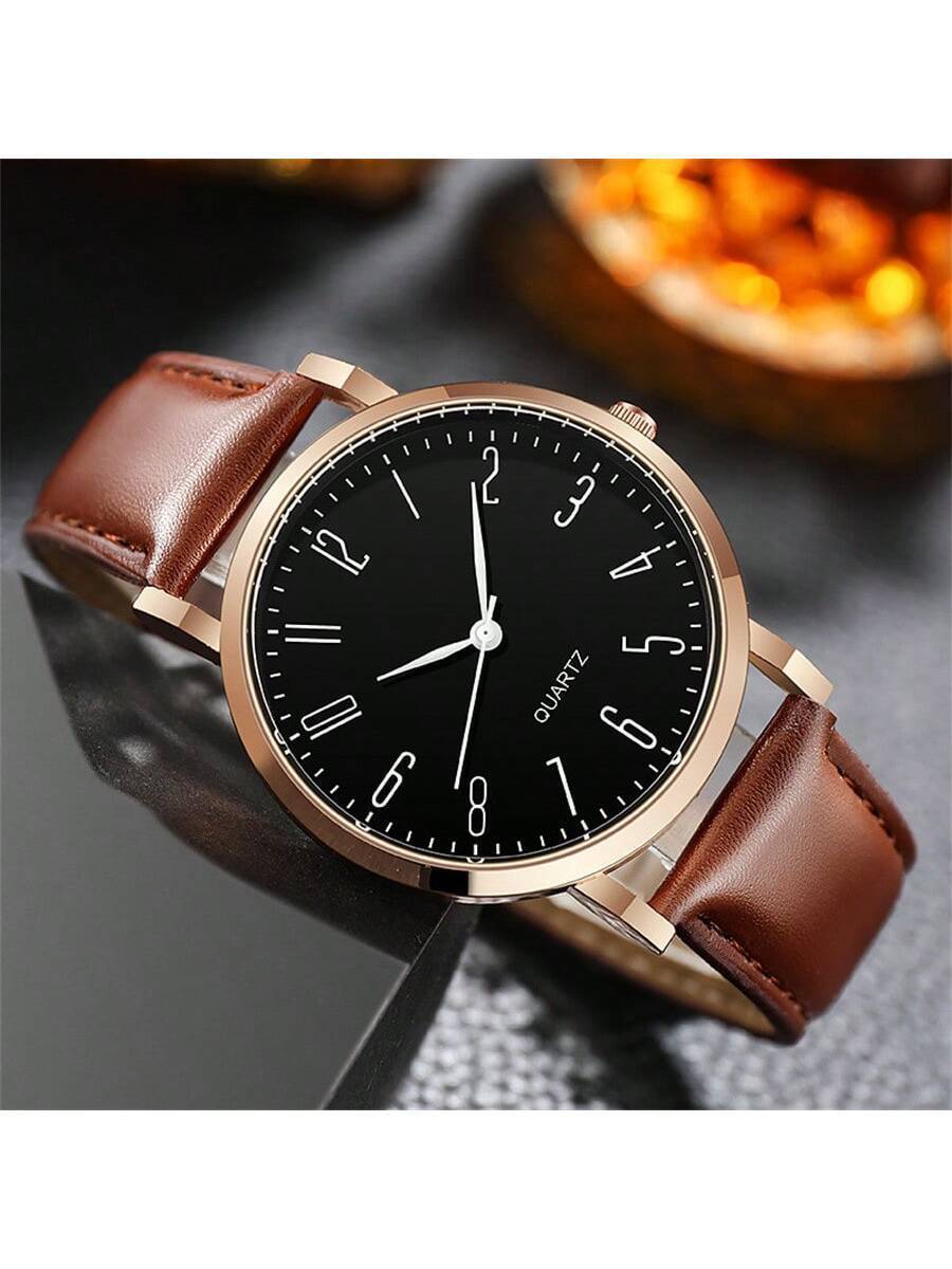 腕時計 メンズ クォーツ 新作 高級腕時計 メンズ カジュアル レザー クォーツ ビジネス 腕時計拍卖