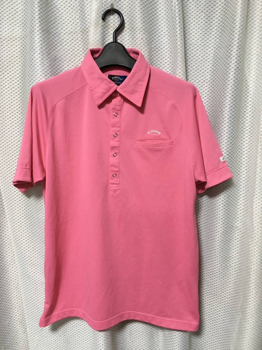 お買い得518/M♪♪キャロウェイ ゴルフ 半袖ポロシャツ Used 拍卖