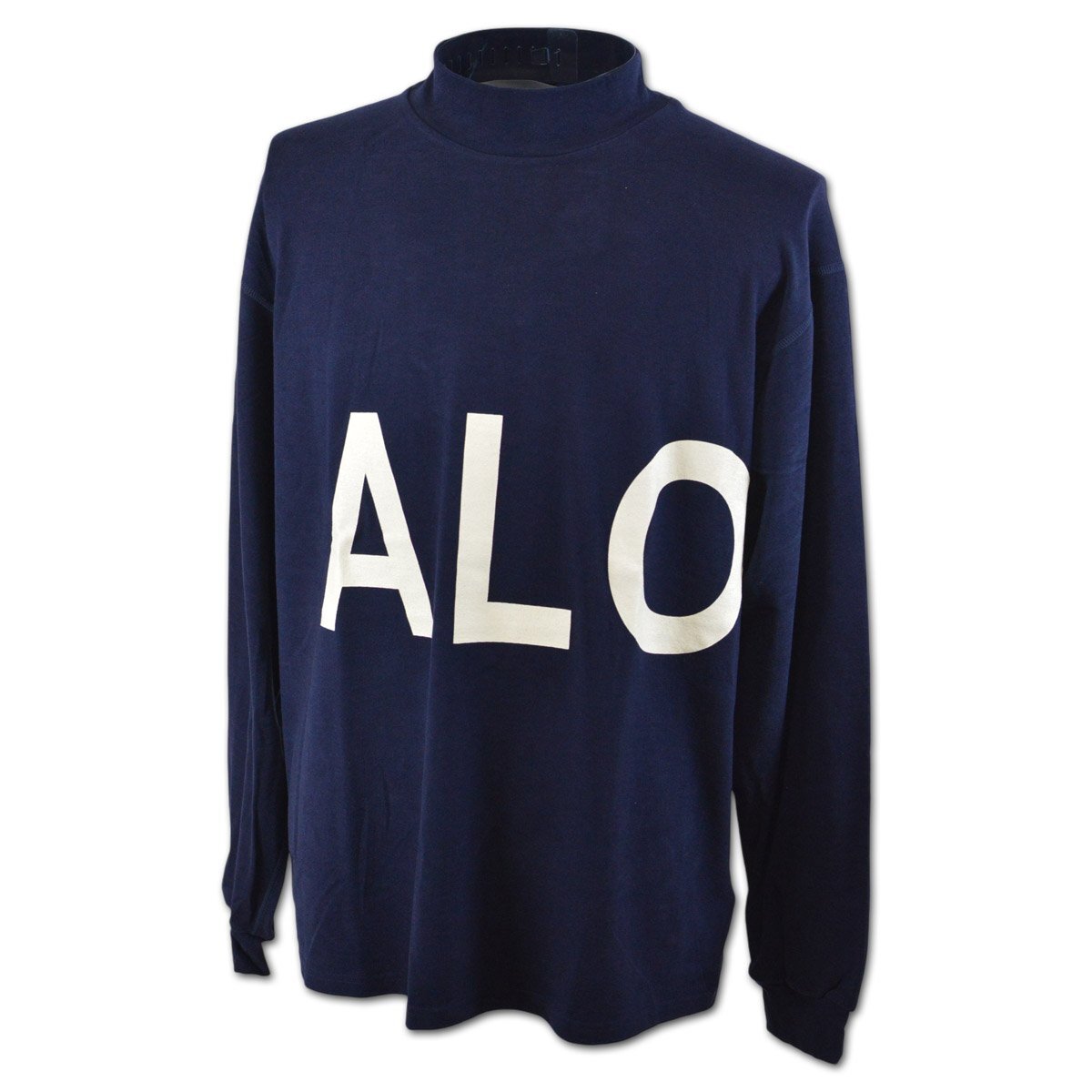 3割引【サルベージパブリックコレパ】メンズ 長袖ハイネックシャツ LL 紺 SVKA4015 NV SALVAGE PUBLIC Kolepa ゴルフ モック @拍卖