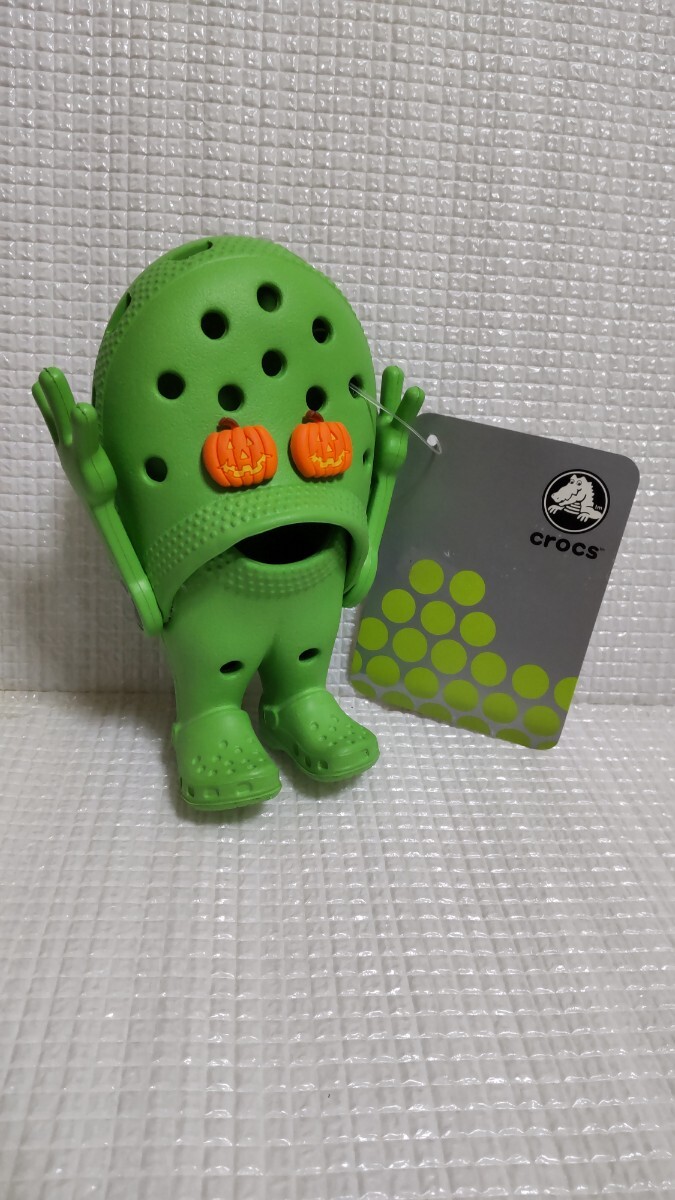 激レアアイテム CROCSのマスコットキャラ『クロスライトくん』USA購入 長期保管品 グリーン拍卖