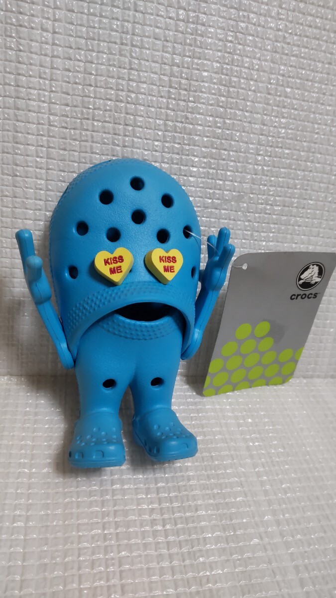 激レアアイテム CROCSのマスコットキャラ『クロスライトくん』USA購入 長期保管品 ブルー拍卖