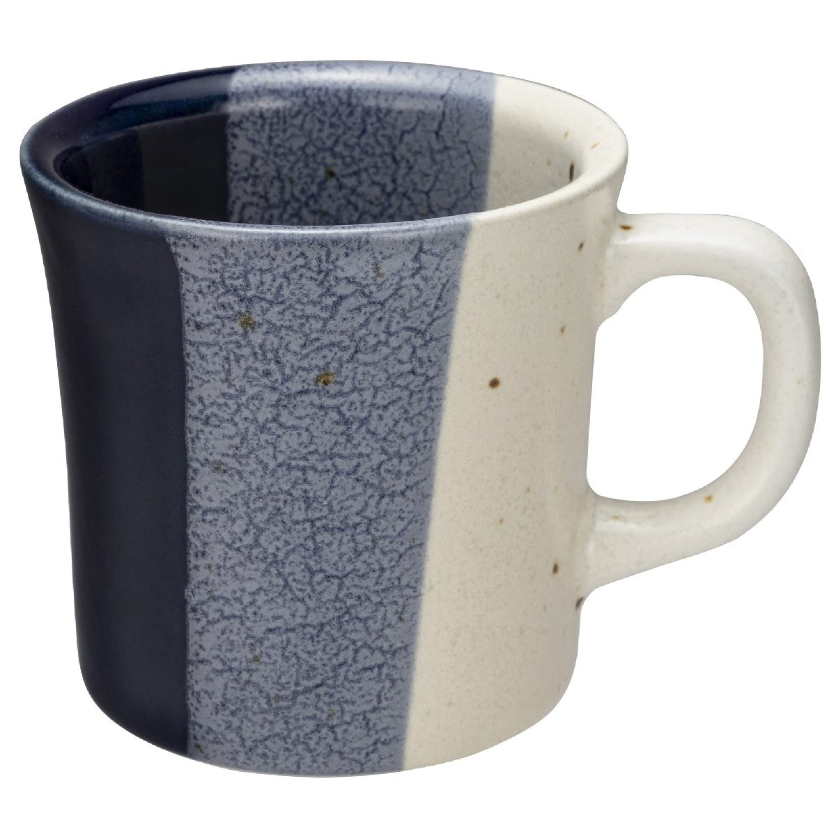 一久(Ichikyu) イチキュウ 美濃焼 マグカップ 約9cm 三彩 青 日本製 127-1623拍卖