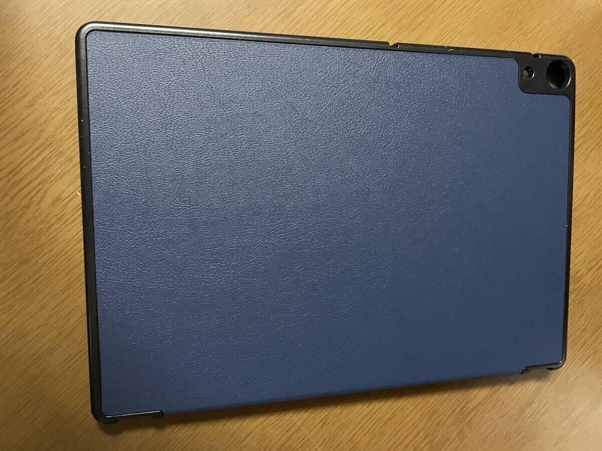 ★最終価格★訳あり★タブレットケース ダークブルー iPad Android 対応機種は不明拍卖