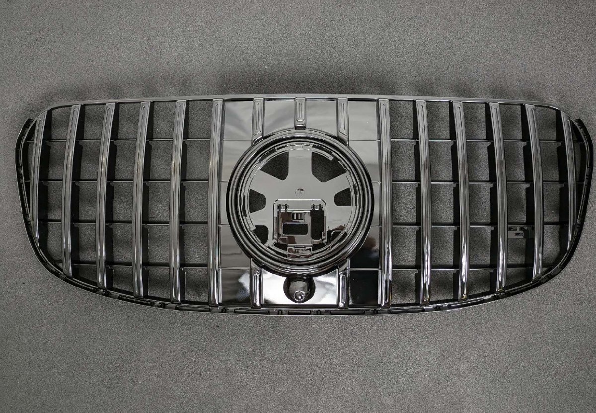即納便♪ メルセデス ベンツ パナメリカーナ AMGルック グリル X167 GLS450d GLS580 GLSクラス 後期 ブラックフィン拍卖